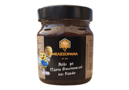 Μέλι με Πάστα Φουντουκιού & Κακάο